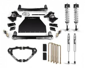 Cognito 4-Inch Performance Lift Kit With Fox PS IFP 2.0 Shocks for 14-18 Silverado/Sierra 1500 2WD/4WD With OEM Stamped Steel/Cast Aluminum Control Arms - 210-P0963
