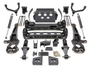 ReadyLift Big Lift Kit w/Shocks 8 in. Lift w/Upper Control Arms And Rear Falcon 1.1 Monotube Shocks - 44-39805