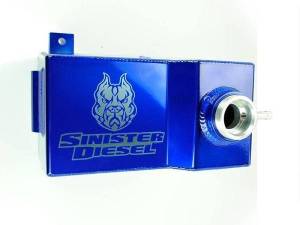 Sinister Diesel - Sinister Diesel 2013-2015 GM Duramax 6.6L LML Degas Bottle - Blue - SD-DEGAS-LML-13 - Image 2