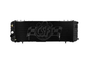 CSF Cooling - Racing & High Performance Division 88-90 Cherokee (XJ) 4.0L w/o filler neck (3-Row Copper Core) Radiator - 2572