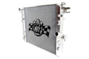 CSF Cooling - Racing & High Performance Division - CSF Cooling - Racing & High Performance Division 07-12 Jeep Wrangler (JK) Heavy Duty (AT & MT) All-Aluminum Radiator - 7036 - Image 3