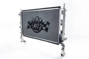 CSF Cooling - Racing & High Performance Division 2015+ Ford Mustang 2.3L Ecoboost High-PerformanceAll-Aluminum Radiator - 7072