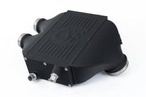 CSF Cooling - Racing & High Performance Division F8X M3 / M4 / M2 Comp Top Mount Charge-Air-Cooler - Crinkle Black Finish - 8082