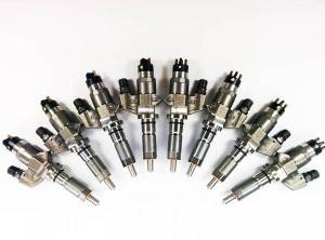 Dynomite Diesel Duramax 01-04 LB7 Reman Injector Set 150 Percent Over SAC Nozzles - DDP.LB7-300