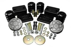 Energy Suspension Bump Stop Set Black Front And Rear Jounce Bumpers w/Spacer And Hardware - 2.6115G