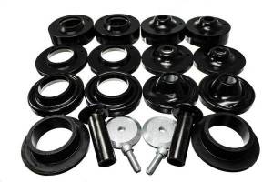 Energy Suspension Coil Spring Spacer Lift Set Black 2 in. Lift - 2.6116G