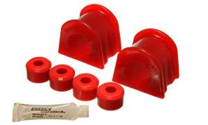 Energy Suspension Sway Bar Bushing Set Red Front Bar Dia. 1 3/8 in. Performance Polyurethane - 3.5160R