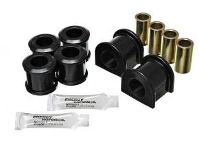 Energy Suspension Sway Bar Bushing Set Black Front Bar Dia. 1 in. Performance Polyurethane - 3.5212G