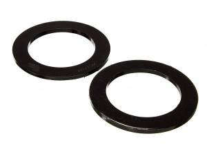 Energy Suspension Coil Spring Isolator Set Black Front Upper 5.670 ID 3.960 Length .275 Thick - 3.6116G