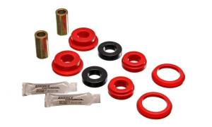 Energy Suspension Axle Pivot Bushing Set Red Must Reuse Existing Outer Metal Shells Performance Polyurethane - 4.3121R