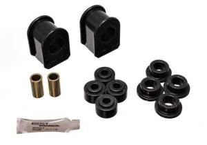 Energy Suspension Sway Bar Bushing Set Black Incl. 2 Sway Bar Bushings/4 Bushings w/2 Sleeves/4 Grommets Bar Dia. 1 in. Bushing H-2.5 in. Performance Polyurethane - 4.5103G