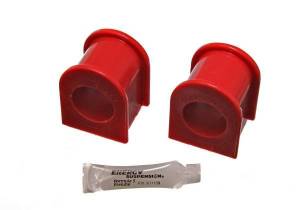 Energy Suspension Sway Bar Bushing Set Red Front Bar Dia. 36mm Performance Polyurethane - 4.5180R
