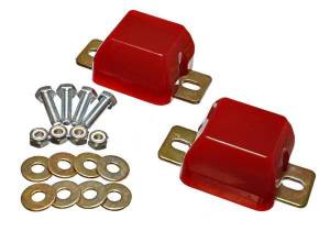 Energy Suspension Bump Stop Set Red Front Performance Polyurethane - 4.9103R