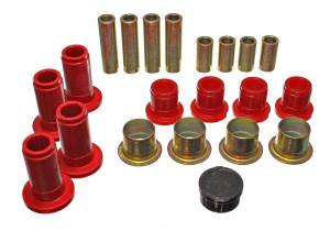 Energy Suspension Control Arm Bushing Set Red Front Lowers Must Reuse Existing Outer Shell Performance Polyurethane - 5.3124R
