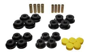Energy Suspension Control Arm Bushing Set Black Front Must Reuse Existing Outer Metal Shells Performance Polyurethane - 5.3131G