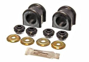 Energy Suspension Sway Bar Bushing Set Black Front Bar Dia. 32mm Performance Polyurethane Includes Sway Bar End Link Bushings - 5.5174G