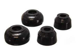Energy Suspension Ball Joint Dust Boot Set Black Front Performance Polyurethane Incl. 2 Upper/Lower Ball Joint Boots - 9.13126G