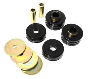 Energy Suspension Universal Mounts/Isolators Black Soft Bushing Incl. 2 Complete Mounts/4 Washers/2 Sleeves/4 Bushings Sold Individually Performance Polyurethane - 9.4102G