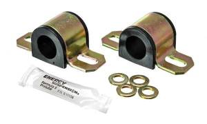Energy Suspension Sway Bar Bushing Set Black Front Or Rear Non-Greasable Type Bar Dia. 15/16 in./24mm 2 1/16 in. Bracket Size Performance Polyurethane - 9.5128G