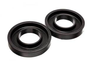 Energy Suspension Coil Spring Isolator Set Black ID 2.21815 in. OD 4.53125 in. H-3 7/8 in. Performance Polyurethane - 9.6105G