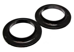 Energy Suspension Coil Spring Isolator Set Black ID 3.75 in. OD 5 13/16 in. H-7/8 in. Performance Polyurethane - 9.6108G