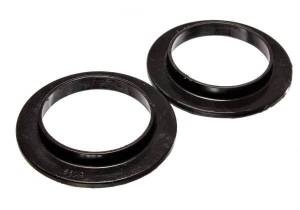 Energy Suspension Coil Spring Isolator Set Black ID 2.75 in. OD 4 1/16 in. H-9/16 in. Performance Polyurethane - 9.6114G