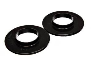 Energy Suspension Coil Spring Isolator Set Black ID 2 3/16 in. OD 4 9/16 in. H-5/8 in. Performance Polyurethane - 9.6116G