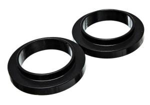 Energy Suspension Coil Spring Isolator Set Black ID 3.75 in. OD 5 7/16 in. H-1 1/8 in. Performance Polyurethane - 9.6120G