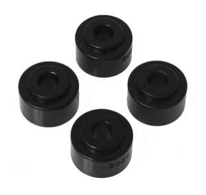 Energy Suspension Sway Bar End Link Black Full Size Truck Style Grommets Only ID 7/16 in. Nipple OD 7/8 in. OD 1.25 in. Overall Length .75in. 4 pc. - 9.8103G