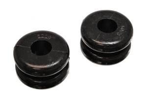Energy Suspension Coil Spring Dampener Donut Set Black H-2.25 in. Dia. 3 9/16 in. 2 pc. Performance Polyurethane - 9.9005G