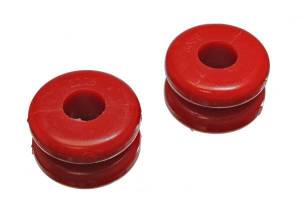 Energy Suspension Coil Spring Dampener Donut Set Red H-2.25 in. Dia. 3 9/16 in. 2 pc. Performance Polyurethane - 9.9005R