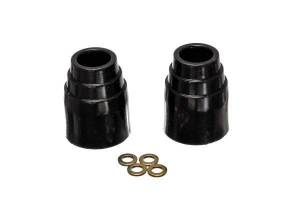 Energy Suspension Universal Bump Stop Set Black Stepped Style H-3 1/8 in. Dia. 2 7/16 in. w/o Hardware Incl. 2 Per Set Performance Polyurethane - 9.9143G