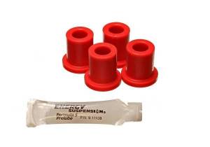 Energy Suspension Universal Link Bushings Red Flange Type 0.871 in. OD Bush 0.5 in. ID Bush 0.967 in. Barrel L 1.163 in. Flange OD 0.156 in. Flange Thickness - 9.9176R
