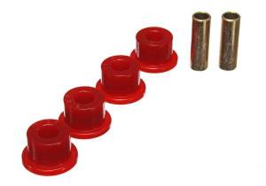 Energy Suspension Universal Link Bushings Red Flange Type 1.510 in. OD Bush 9/16 in. ID Sleeve Performance Polyurethane - 9.9489R