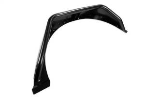 Fabtech - Fabtech Tube Fenders 4.5 in. Wide Rear Steel Texture Black - FTS24213 - Image 3