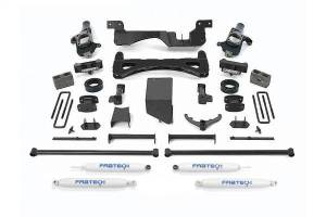 Fabtech Performance Lift System w/Shocks w/Performance Shocks 6 in. Lift - K1014