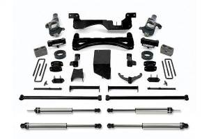 Fabtech Performance Lift System w/Shocks w/DLSS Shocks 6 in. Lift - K1014DL