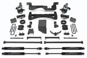 Fabtech Performance Lift System w/Shocks w/Stealth Monotube Shocks 6 in. Lift - K1014M