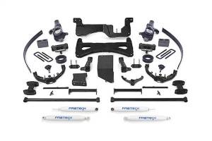 Fabtech - Fabtech Performance Lift System w/Shocks w/Performance Shocks 8 in. Lift - K1030 - Image 1