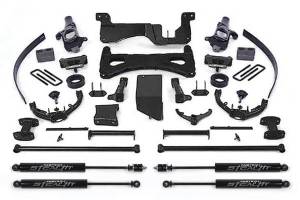 Fabtech Performance Lift System w/Shocks w/Stealth Monotube Shocks 8 in. Lift - K1030M