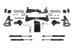 Fabtech Raised Torsion Suspension Lift System w/Stealth Monotube Shocks 6 in. Lift - K1045M