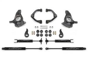 Fabtech Uniball Control Arm Lift System w/Stealth Monotube Shocks 4 in. Lift Incl. Uniball Control Arm - K1064M
