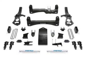 Fabtech Basic Lift System w/Shocks 6 in. Lift Incl. Front Shock Extensions And Rear Performance Shocks - K1132