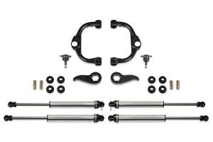 Fabtech - Fabtech Uniball UCA Lift System w/Shocks 3.5 in. Lift w/Front Dirt Logic 2.25 And Rear Dirt Logic 2.25 Shocks Incl. PN [FTS21276/FTS811532/FTS810942] - K1157DL - Image 1