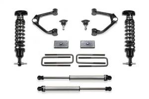 Fabtech Ball Joint UCA Lift System w/Shocks 1.5 in. Lift w/Front Dirt Logic 2.5 Coilover And Rear Dirt Logic 2.25 Shocks - K1163DL