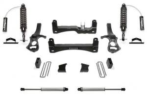 Fabtech Performance Lift System w/Shocks 6 in. Lift w/Front Dirt Logic 2..5 Resi Coilover And Rear Dirt Logic 2.25 Shocks - K1178DL