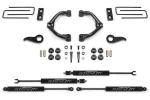 Fabtech Uniball UCA Lift System w/Shocks 3.5 in. Lift w/Front And Rear Stealth Shocks Incl. PN [FTS21275/FTS755/FTSBK21/FTS6341/FTS6019] - K1181M