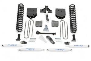 Fabtech - Fabtech Basic Lift System w/Shocks 4 in. Lift w/Performance Shocks - K2210 - Image 1