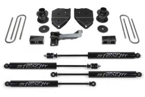 Fabtech Budget Lift System w/Shock 4 In. Lift Incl. Stealth Shocks - K2213M