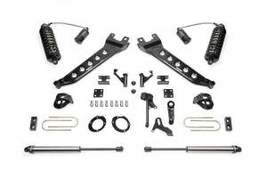 Fabtech Radius Arm Lift System 5 in. Lift w/Dirt Logic 4.0 Resi Coilovers Dirt Logic Shocks - K3077DL